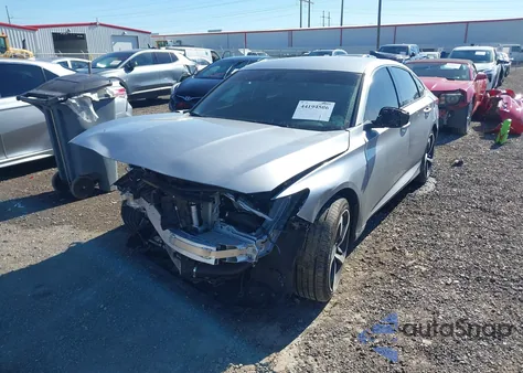 2022 Honda Accord Sport из США, поврежденный, VIN 1HGCV1F34NA088253